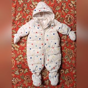 Girls Baby Gap Snow Suit